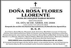 Rosa Flores Llorente